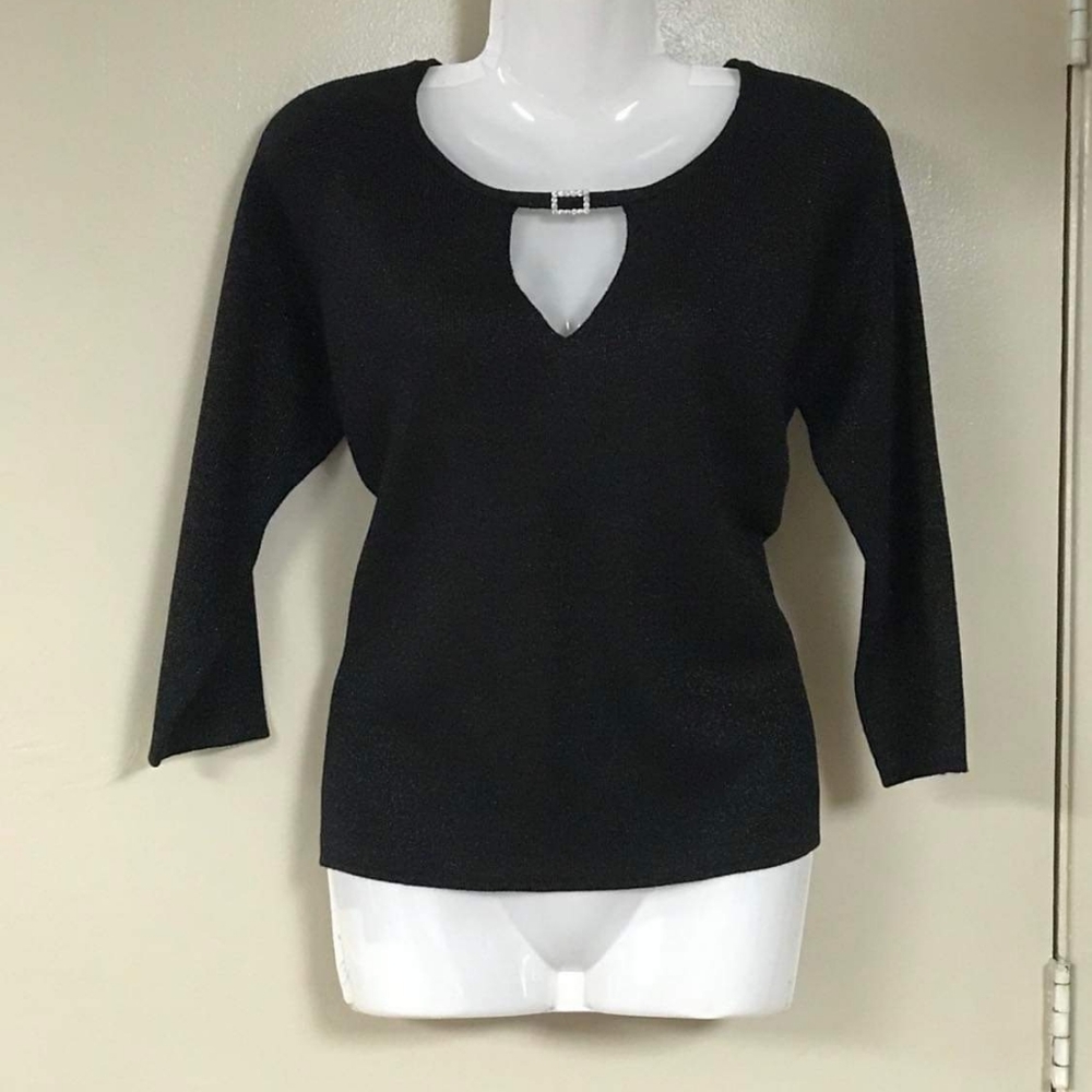 Kate Landry brand size small black sweater